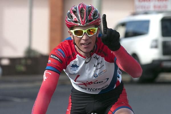 Number one: Virgin Blue/RBS Morgans Patrick Shaw from Victoria was always the one to beat once he had placed himself in the leading group early into the race.
