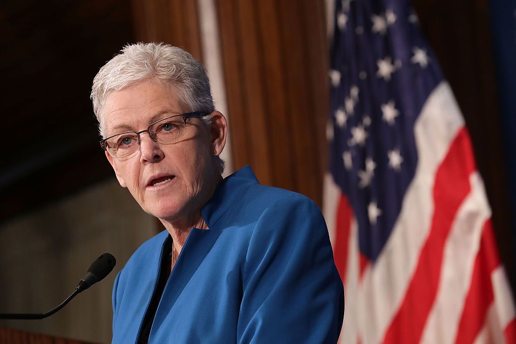 Gina McCarthy.