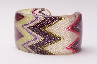 Missoni Resin Bracelet From Margherita's Personal Collection