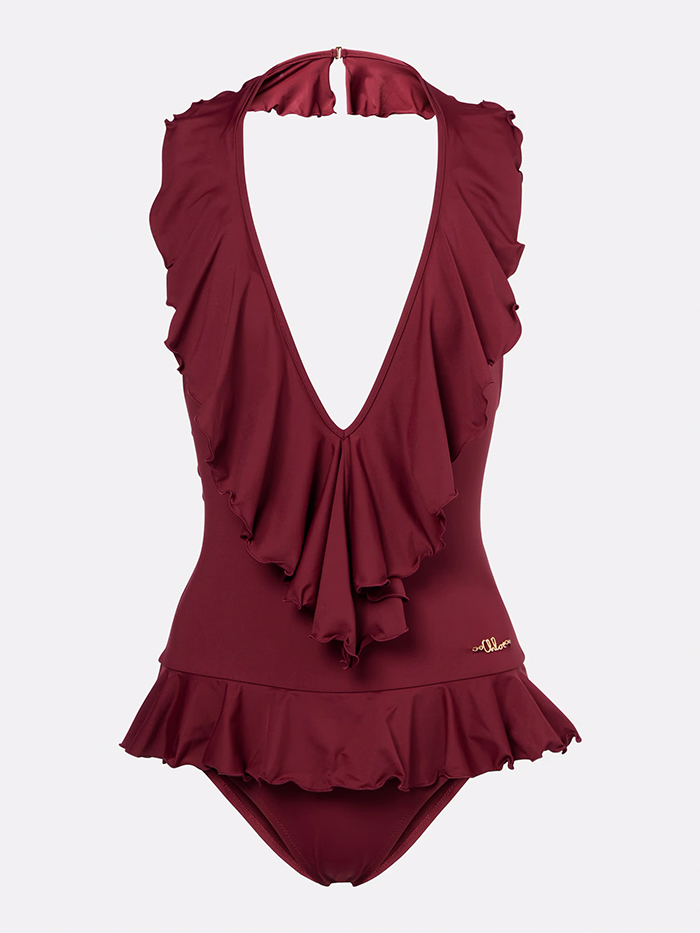 Chloé, Ruffled Swimsuit