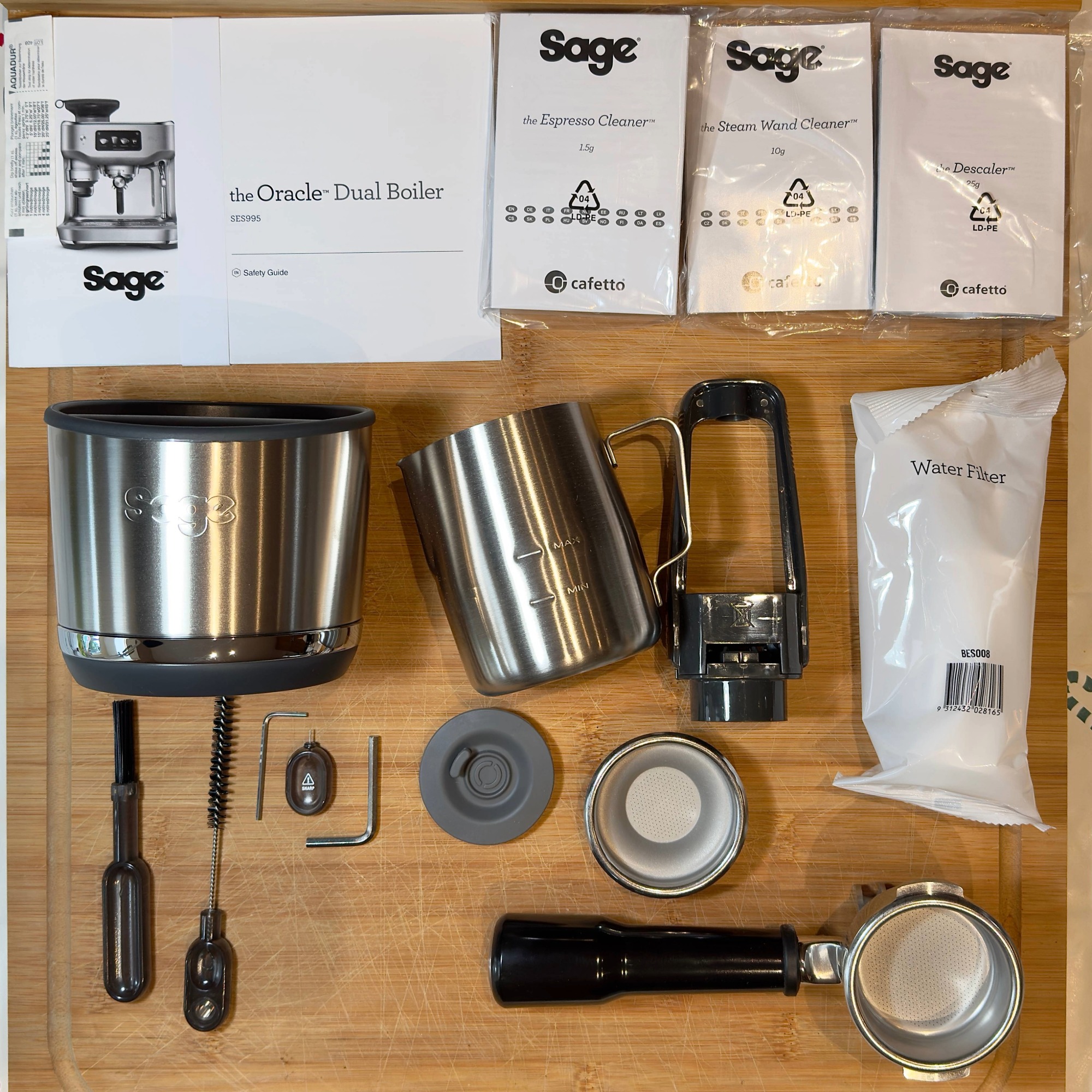 Testing the Sage Dual Boiler at home