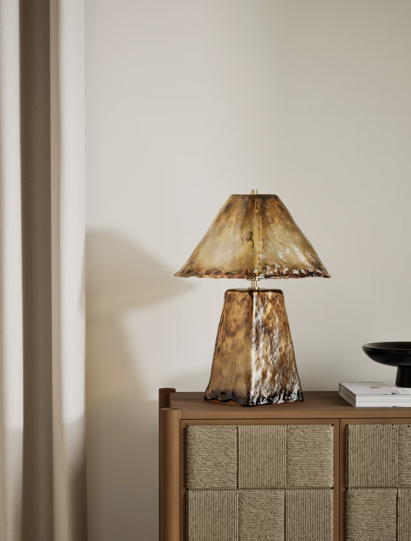 Marks and Spencer Home Glass Table Lamp