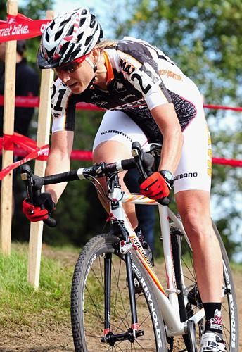 Alison Sydor (Team Maxxis-Rocky Mountain) is a threat in any race she enters.