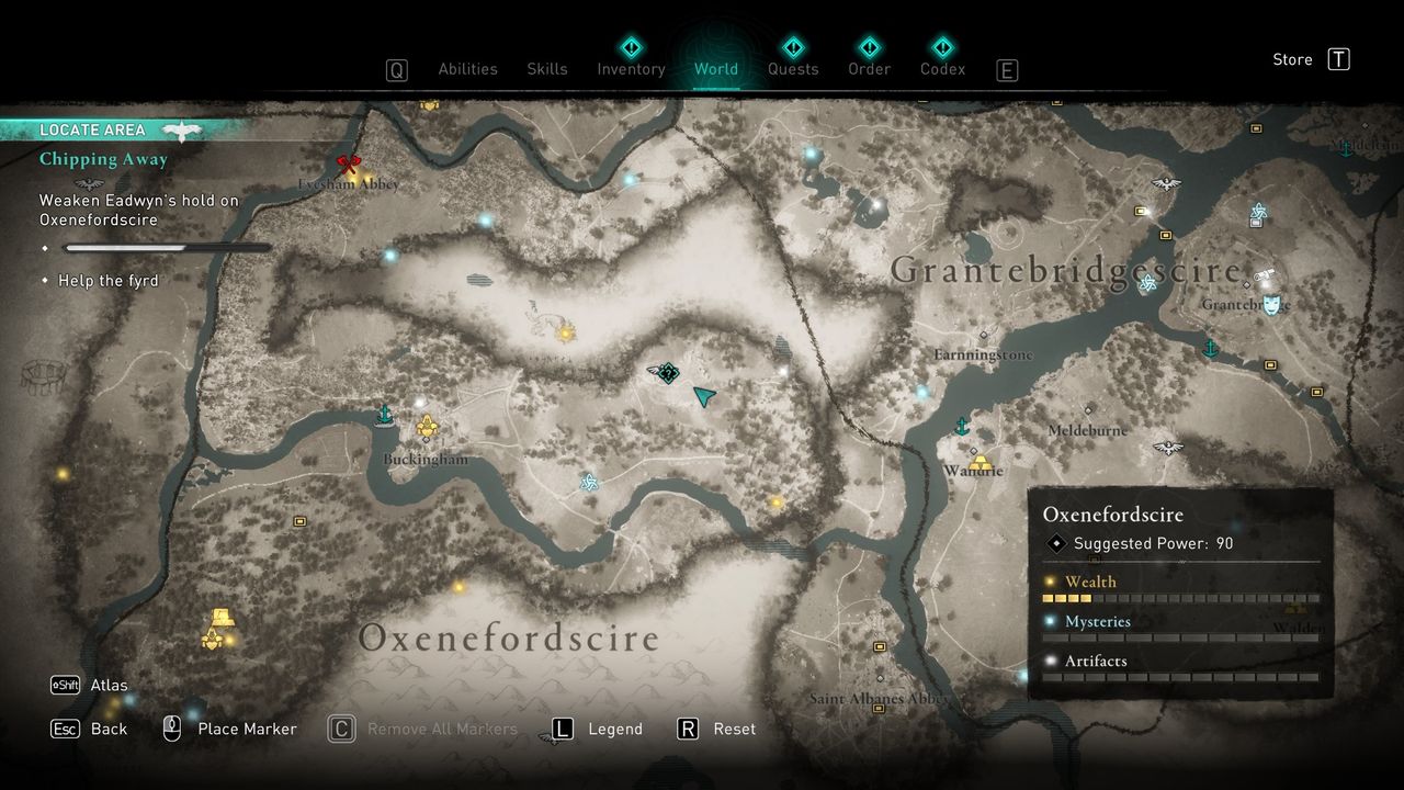 AC Valhalla Chipping Away