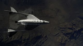 SpaceShipTwo Before Rocket Ignition