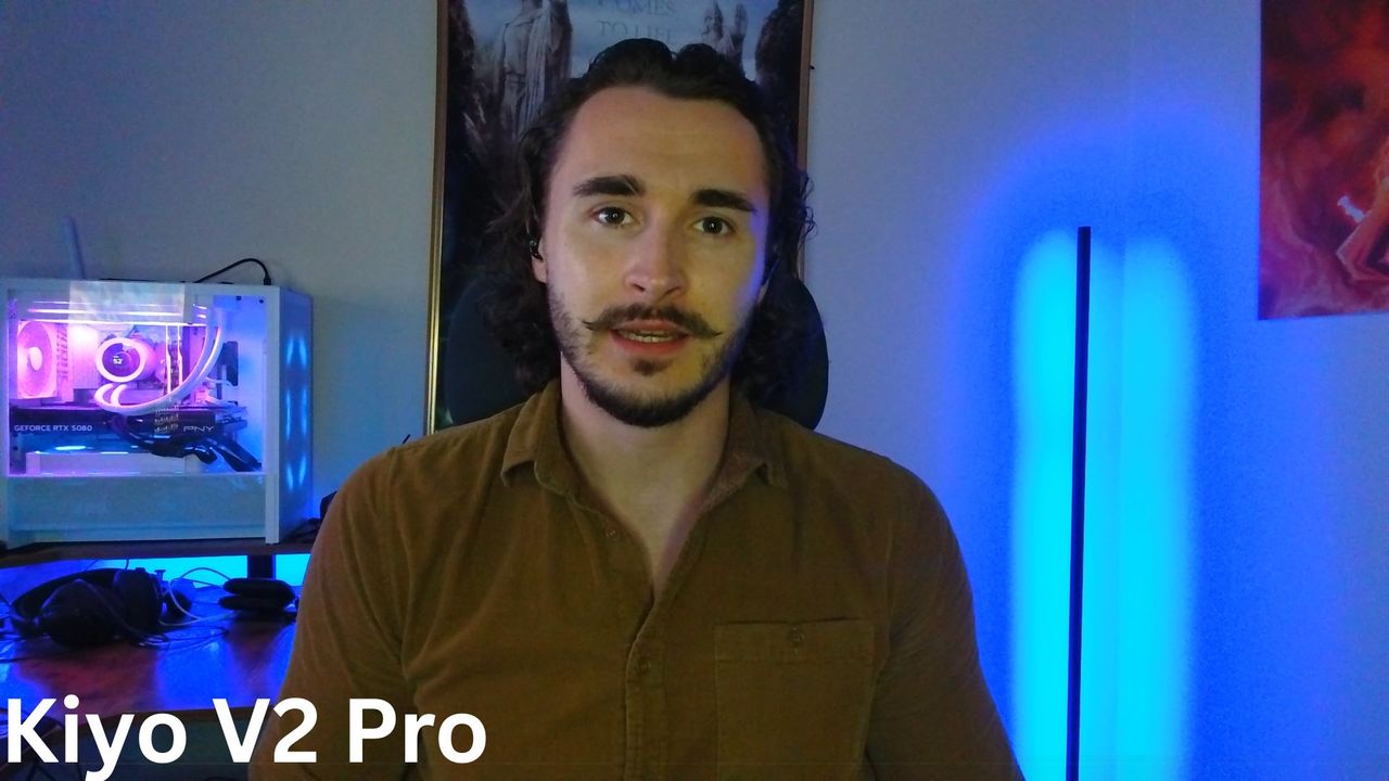 The out of the box 4K quality of the Kiyo V2 Pro