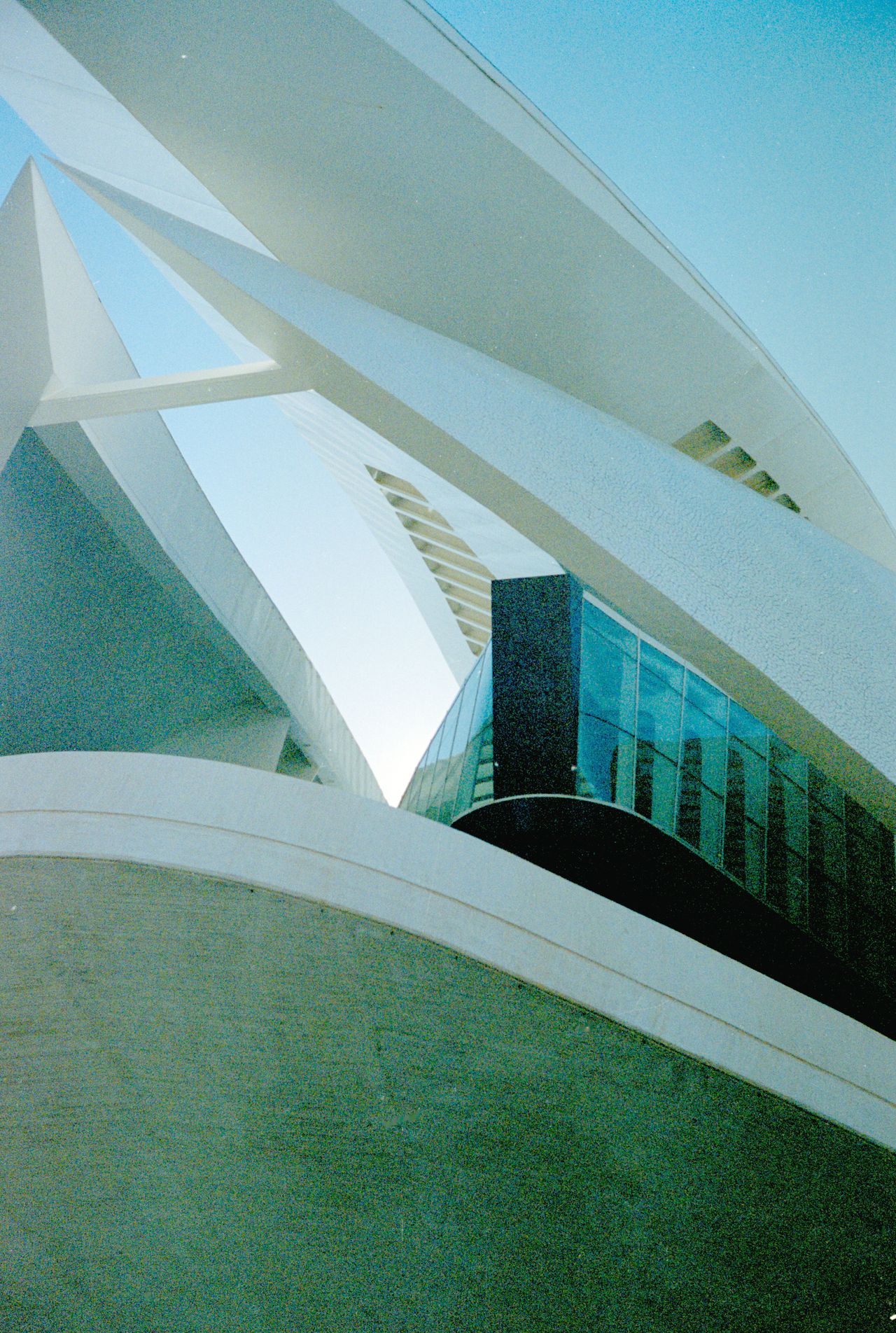 Palau de les arts building in Valencia Spain