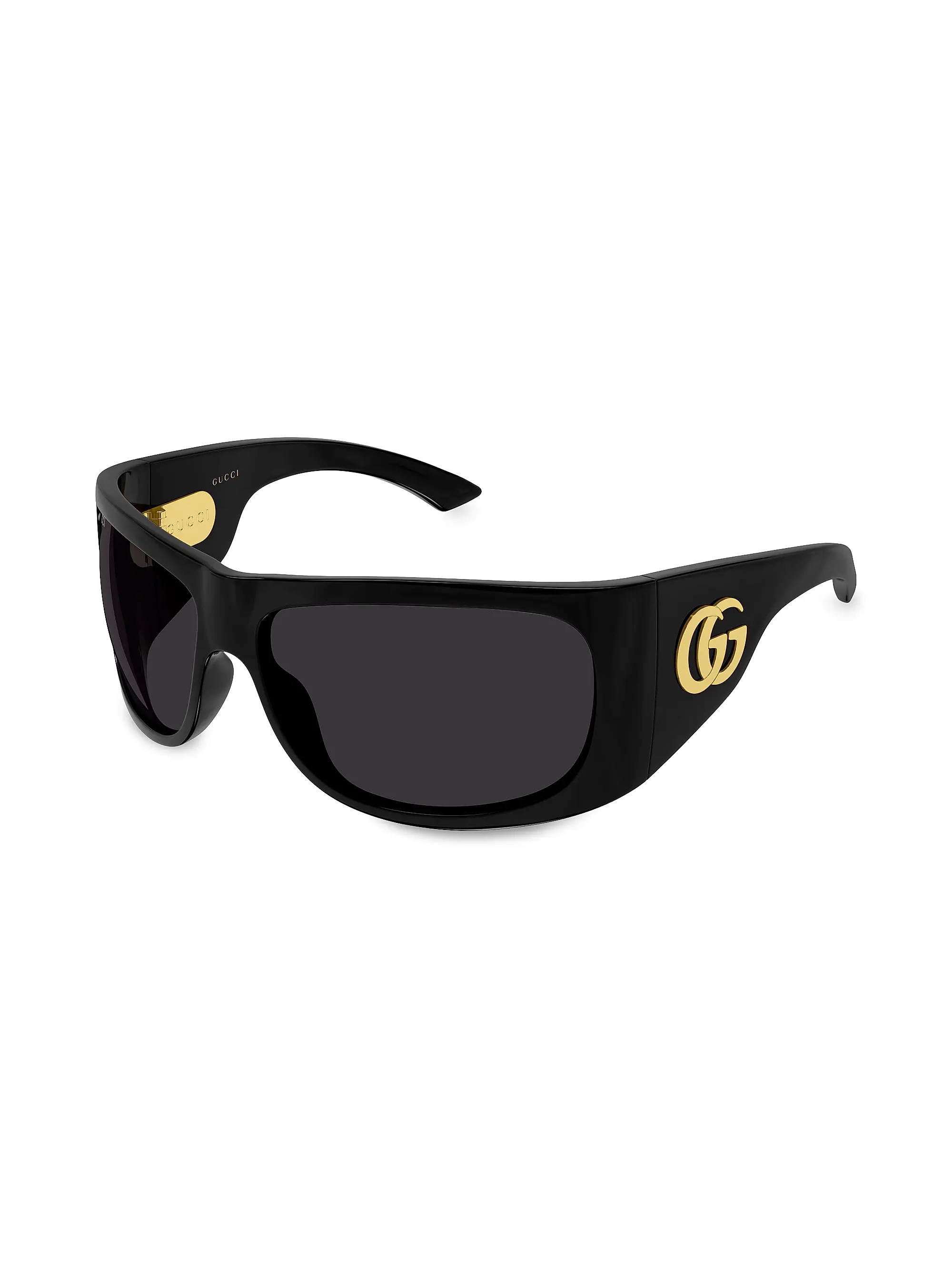 Double G 66mm Logo Square Sunglasses