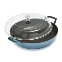 Staub Heritage All Day Pan with Domed Glass Lid Cast Iron, 3.5 qt.|Was $357, now $149.96 at Sur La Table