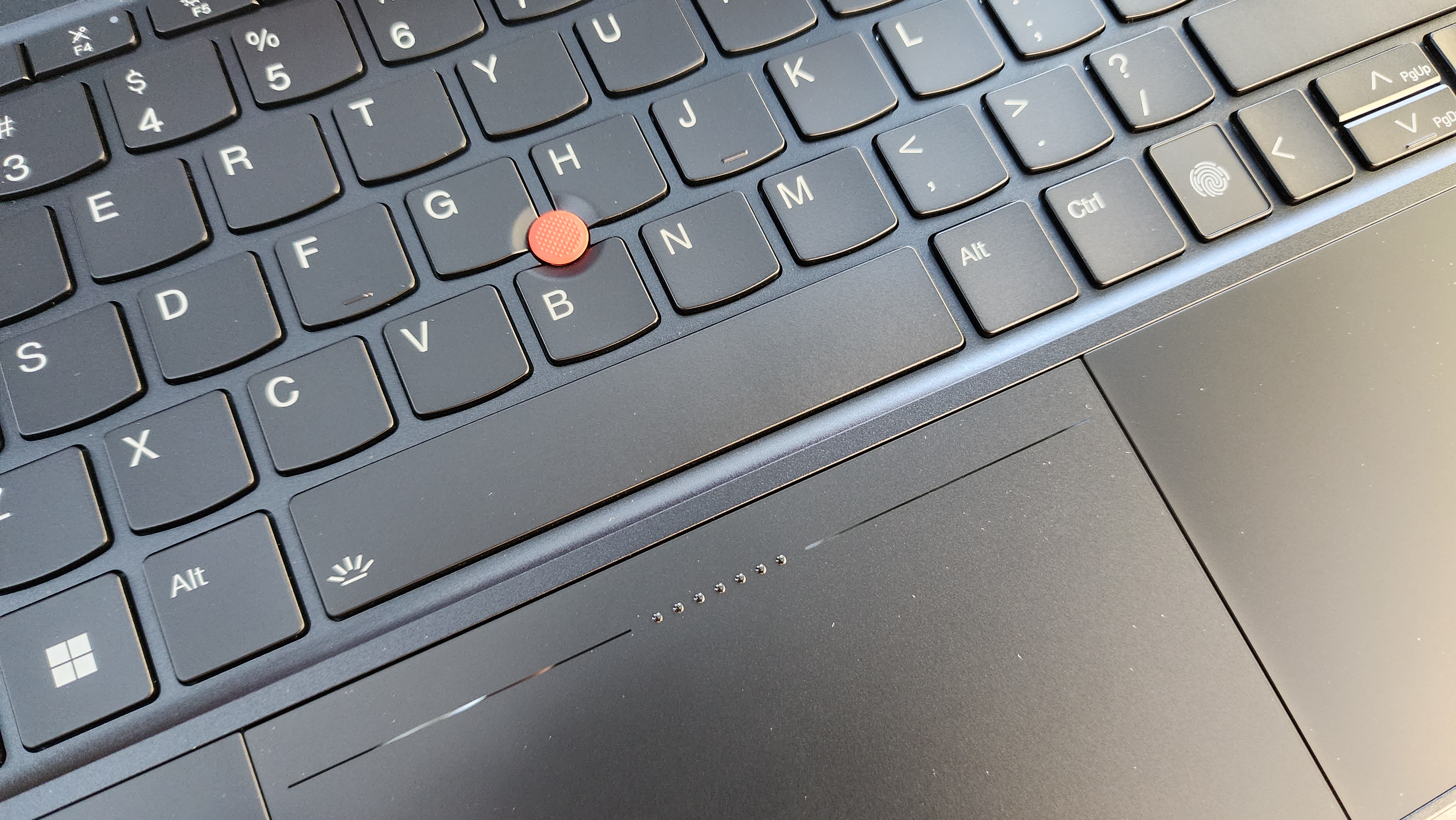 Lenovo trackpoint on ThinkPad Z13