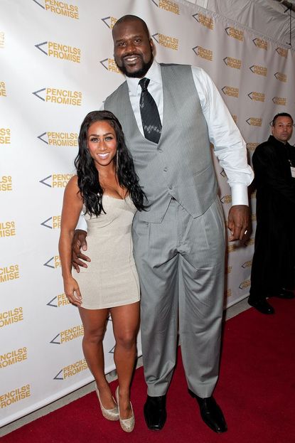 Nicole Alexander and Shaquille O'Neal