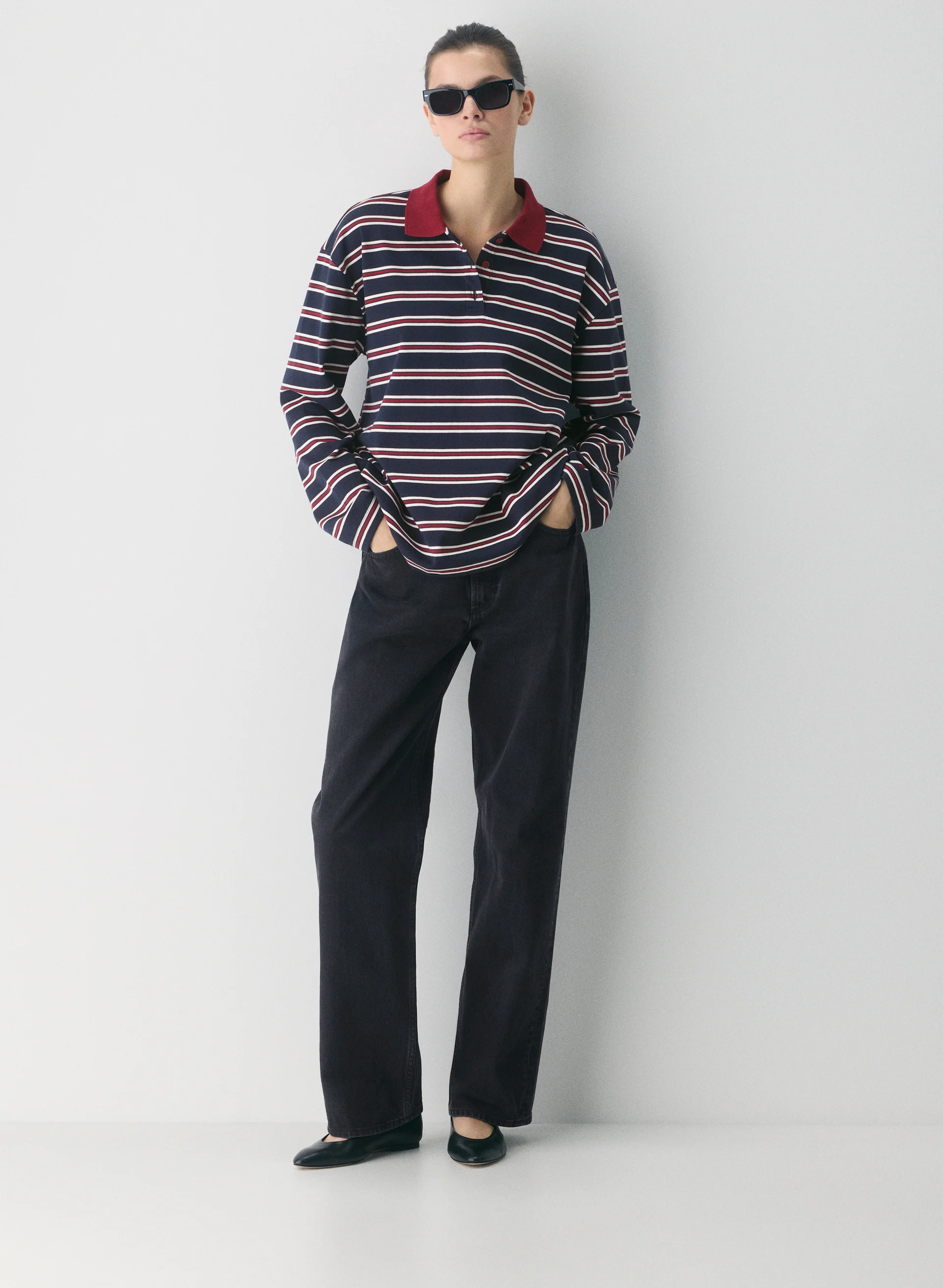 Interlock Cotton Eton Longsleeve