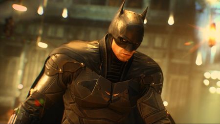 Robert Pattinson's Batman suits in Batman: Arkham Knight