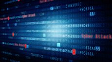 Lines of code on a computer screen