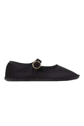 Zara Velvet Ballet Flats