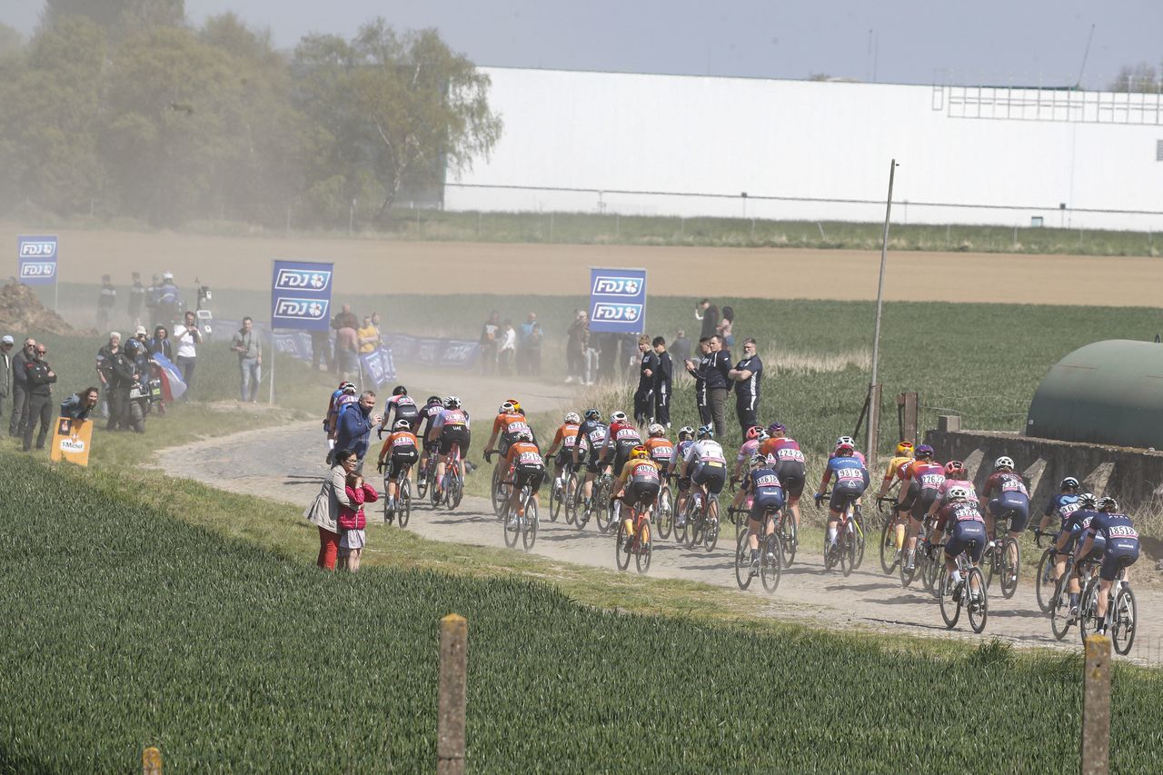 Paris-Roubaix Femmes 2022 - 2nd Edition - Denain - Roubaix 124,7 km - 16/04/2022 - Scenery - photo Rafa Gomez/SprintCyclingAgency&Acirc;&copy;2022