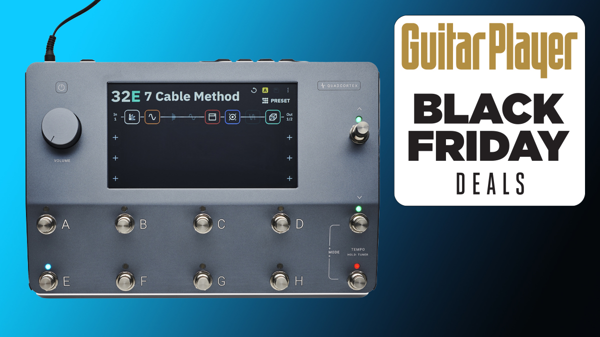 Get all your amps and pedals in one bag with the Neural DSP Quad Cortex  Bundle Deal at Sweetwater this Black Friday | GuitarPlayer