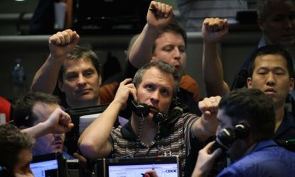 Traders signal offers in the pit of the Chicago Board Options Exchange: A Chicago futures exchange was denied the ability to take bets on the outcome of the 2012 election.