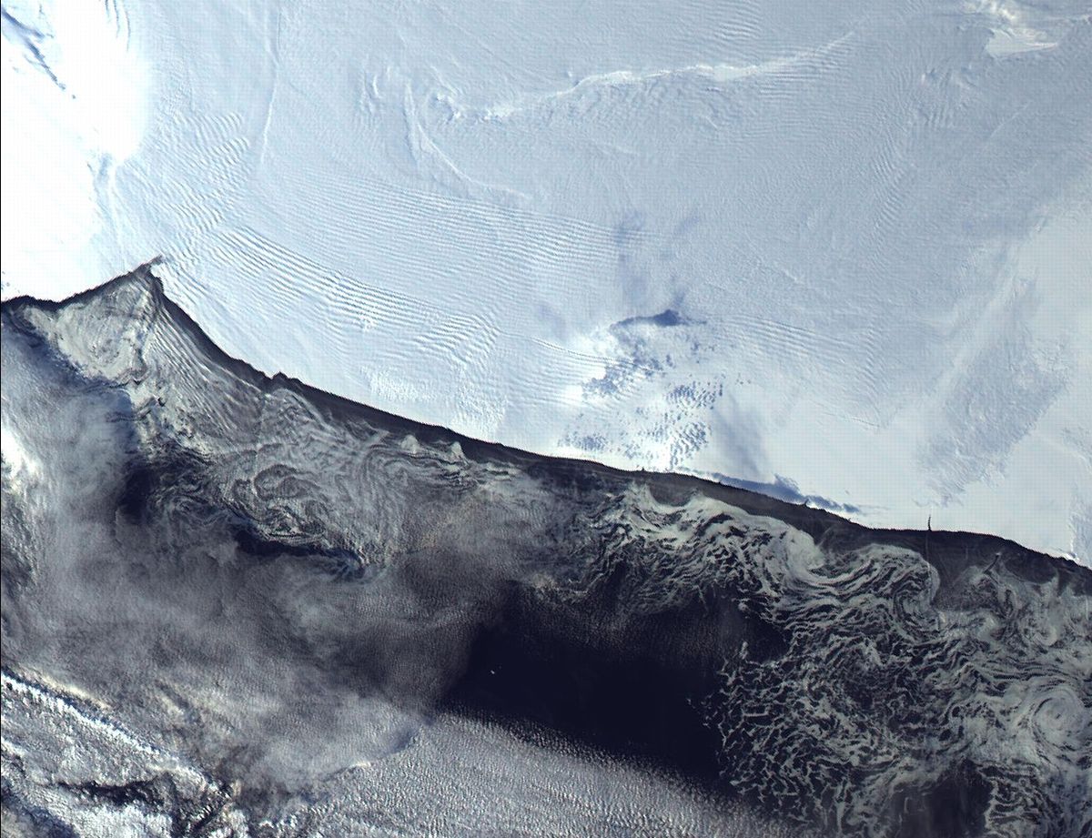 The Ross Ice Shelf is the world&#039;s largest ice shelf and an enormous raft-like extension of the West Antarctic Ice Sheet.