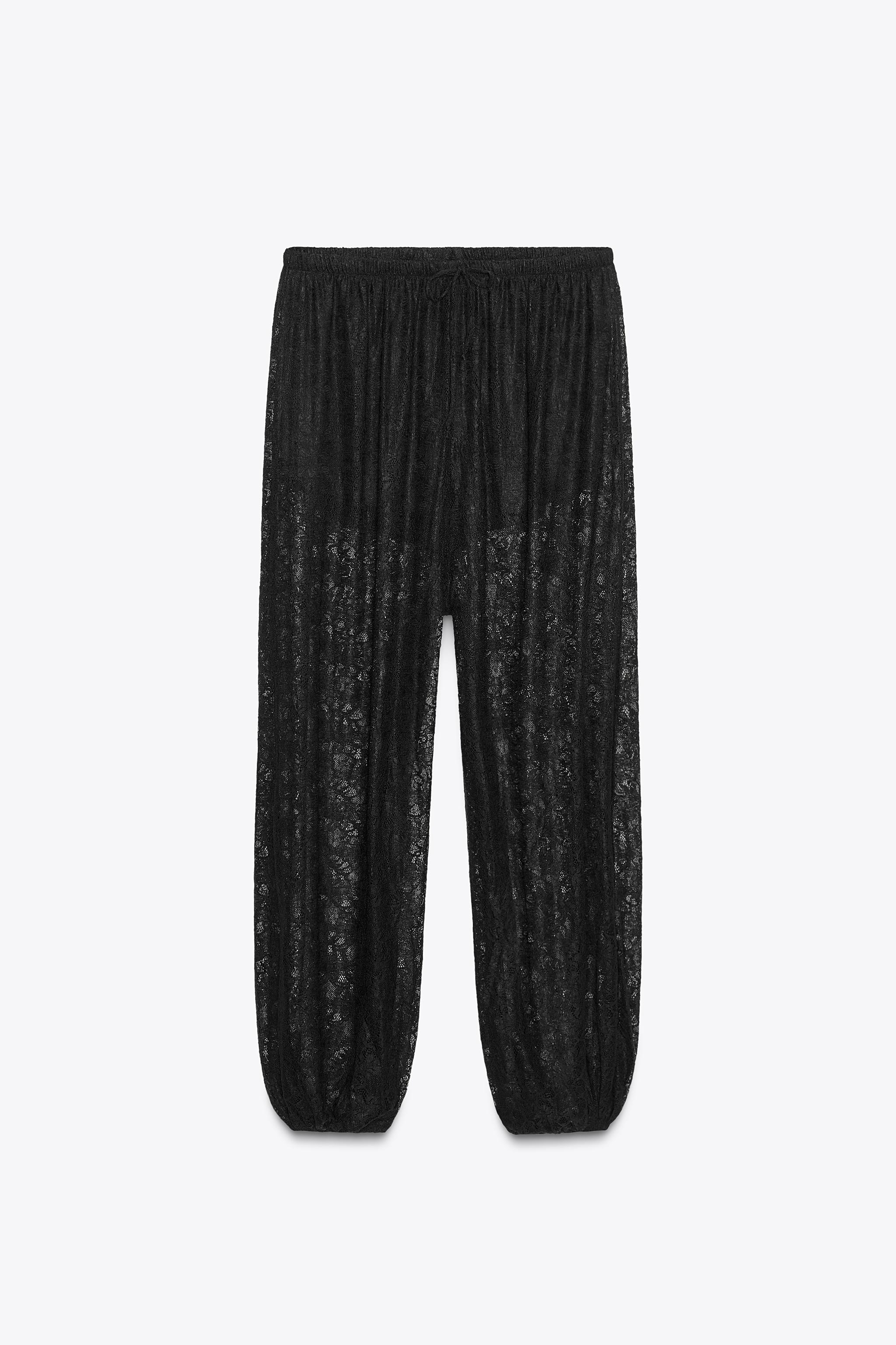 Lace Balloon Trousers