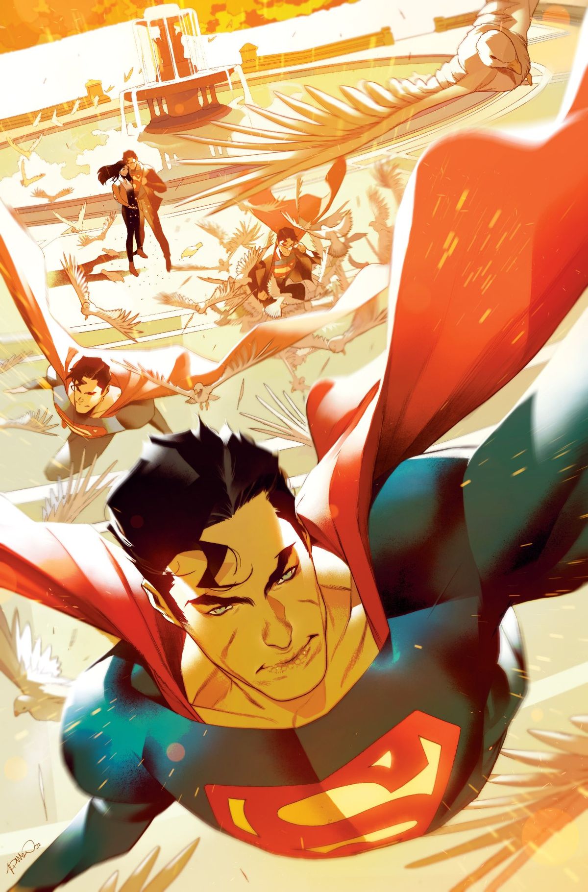 Action Comics #1050 variant cover by Simone Di Meo
