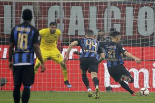 Lautaro Martinez's penalty proved decisive in the Milan derby