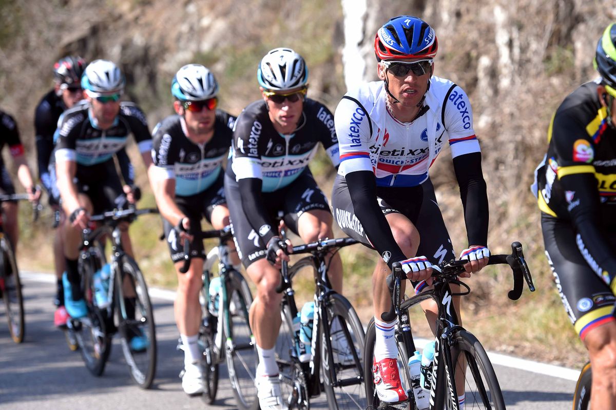 Zdenek Stybar (Etixx-Quickstep) with the Etixx train