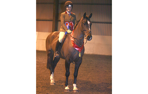 Radar Knight Rider Olivia Bowen Winner novice plaited 15hh WHP, novice champion and reserve supreme