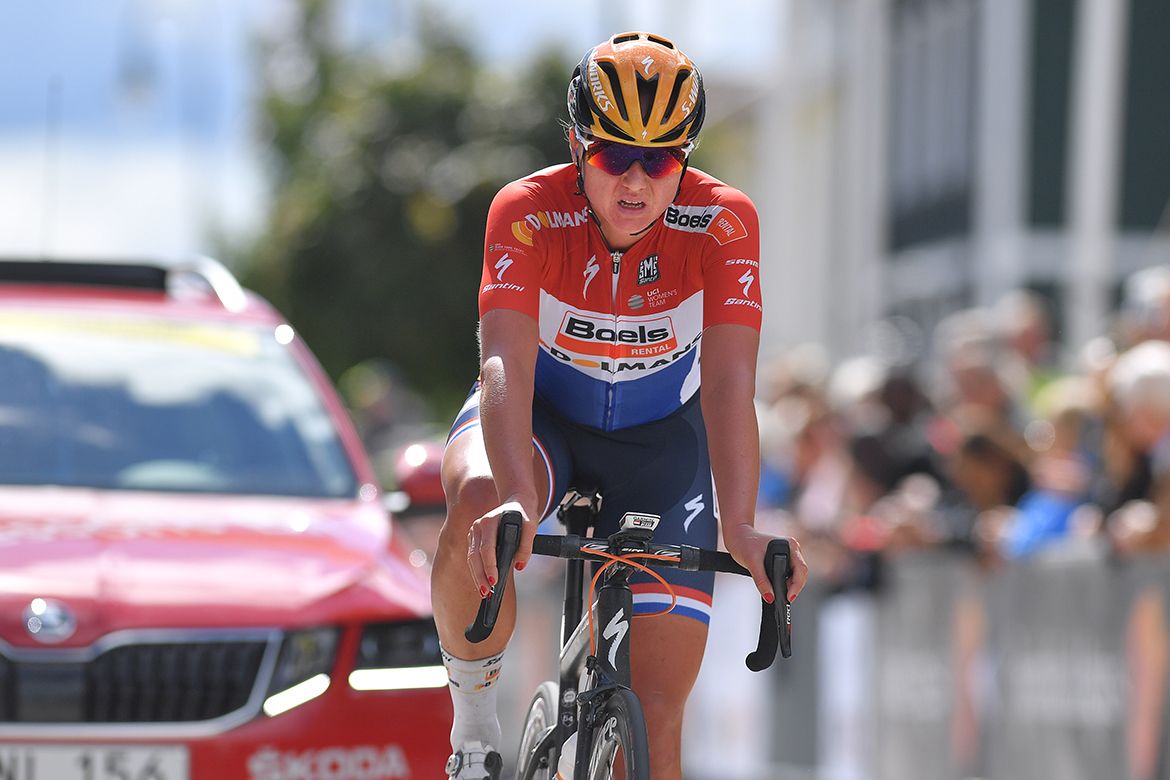 Chantal Blaak rode a strong race