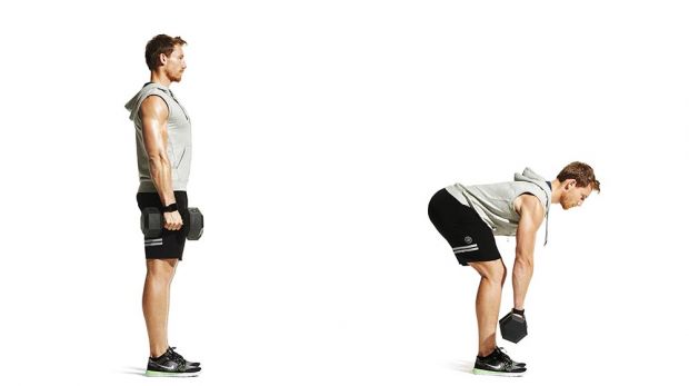 Dumbbell Romanian deadlift