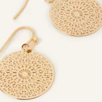 Filigree Short Drop Earrings, $9 (£6) | Accessorize