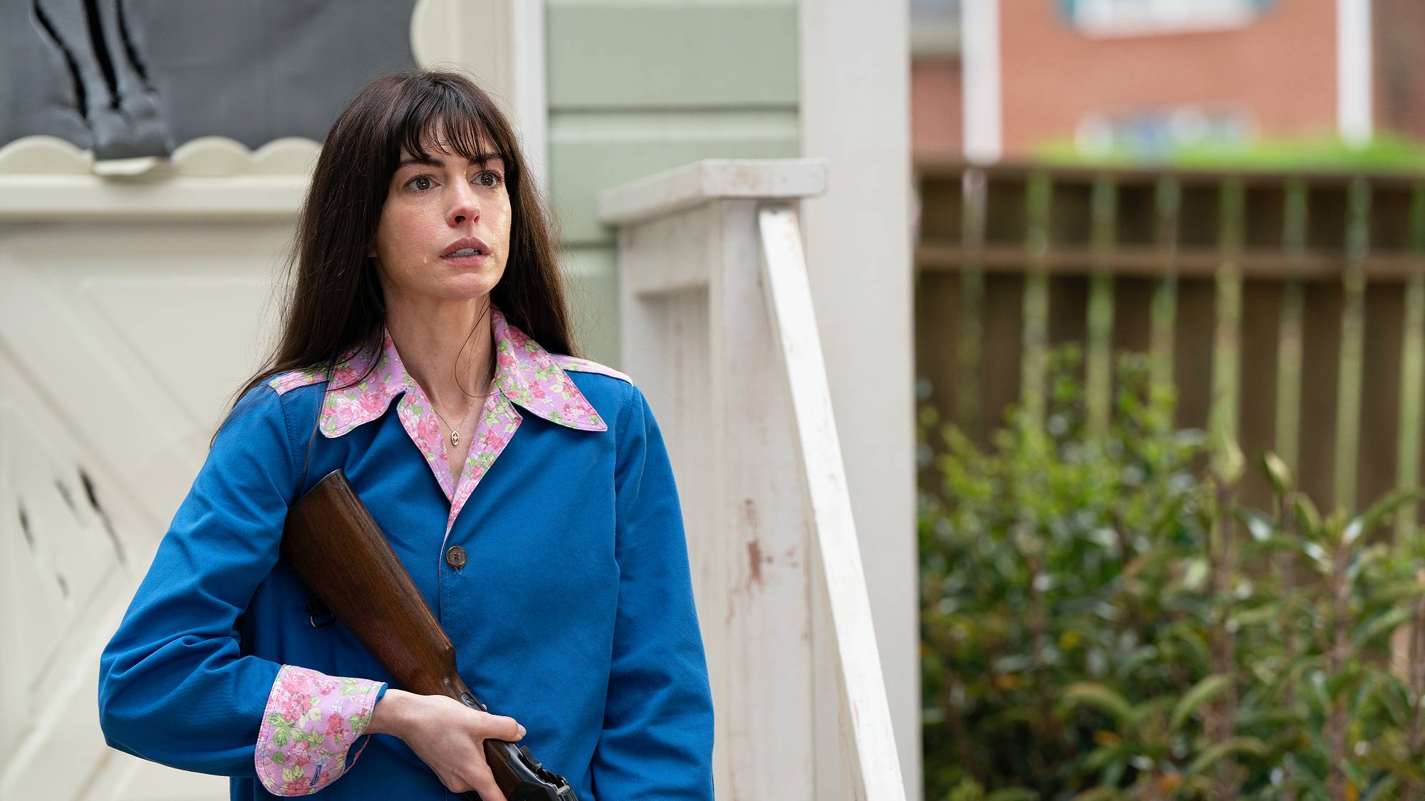 ANNE HATHAWAY as Denise Platt in &amp;ldquo;The End of Oak Street&amp;rdquo; movie