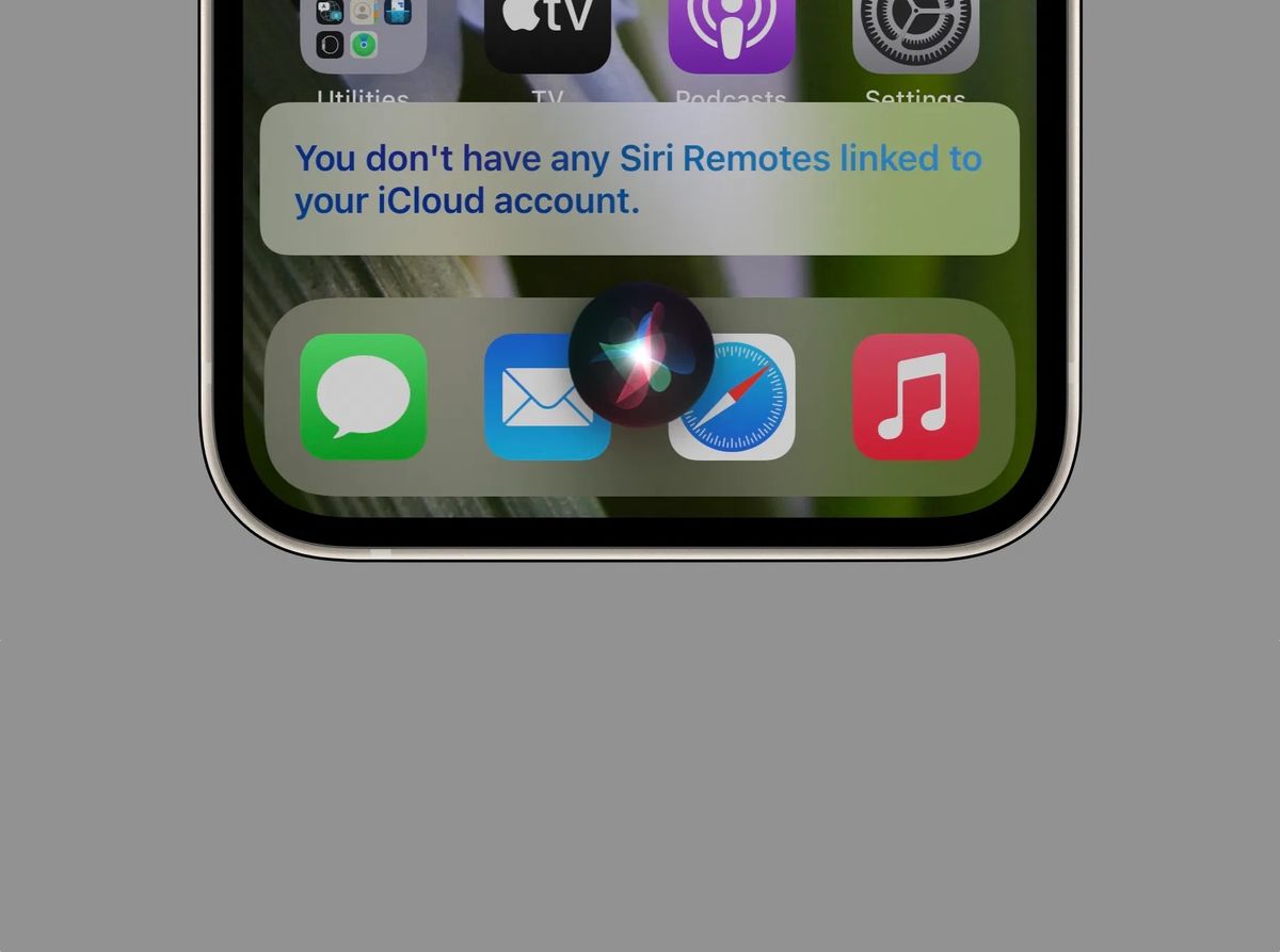 Siri Find My Remote