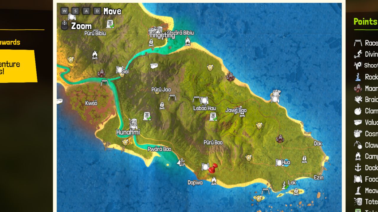 Treasure map
