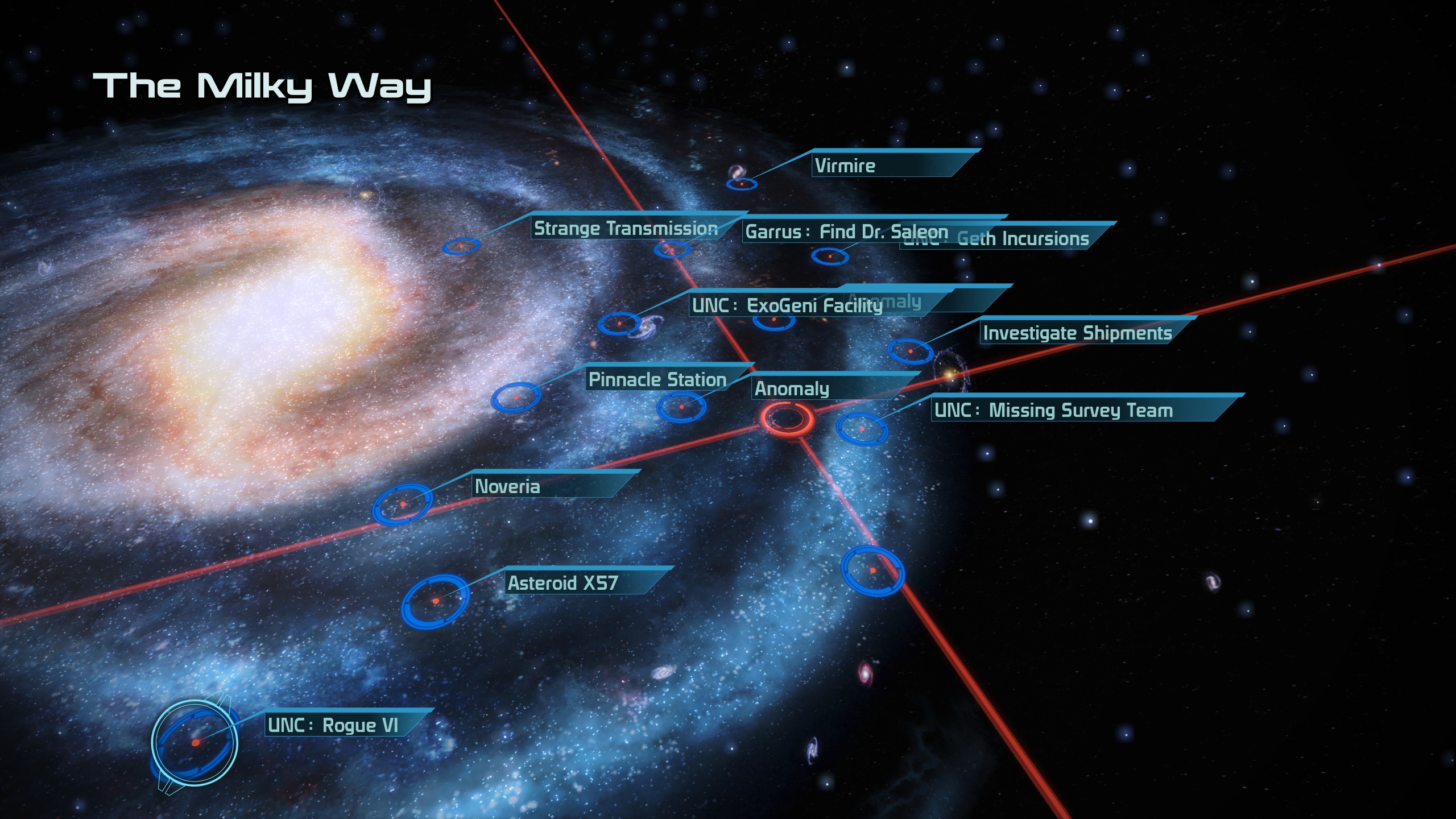 Galaxy Map Trackers, uno de los mejores mods de Mass Effect Legendary Edition