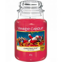 Yankee Classic Large Jar Christmas Eve - Now £16.66 Was £24.99 | Boots It's a fantastic time to stock up on some festive infused candles, whether for yourself or as a gift for the holidays. Strike a match on Christmas Eve and fill your home with the smell of Christmas.