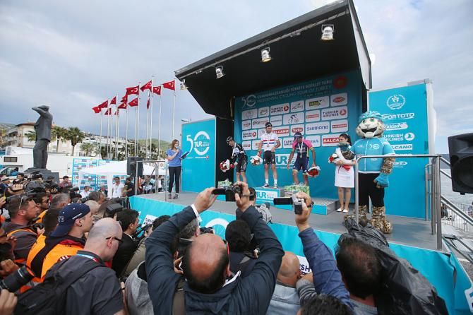 The podium