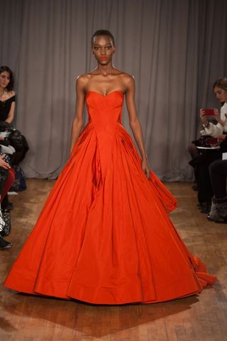 Zac Posen AW14, New York Fashion Week