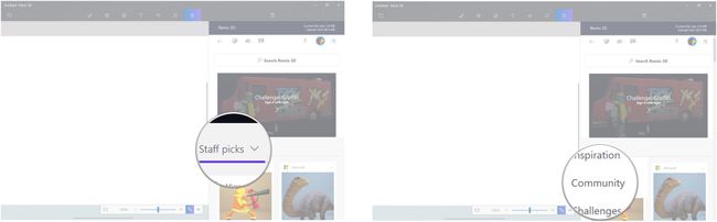 How to use the Remix 3D community in the Paint 3D app on Windows 10 ...