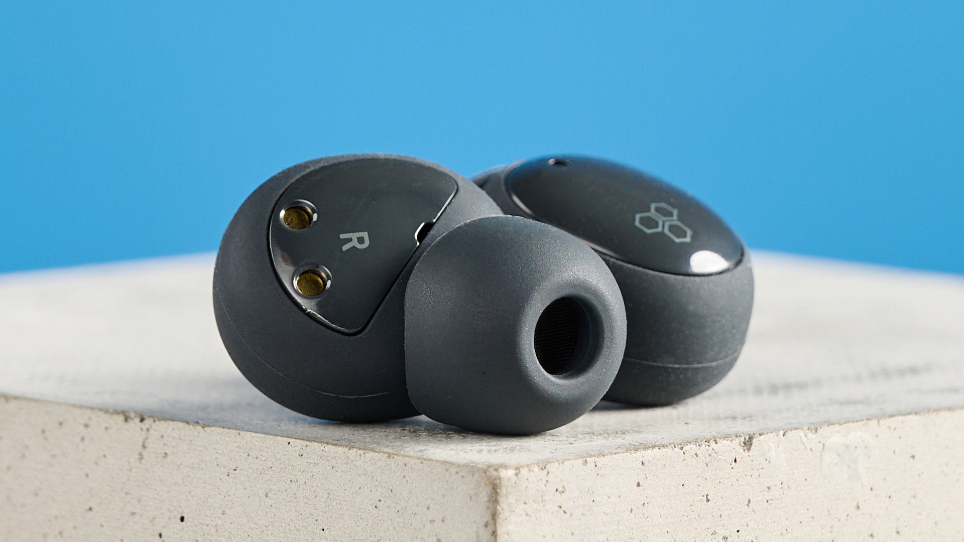A pair of Final ZE500 for ASMR earbuds