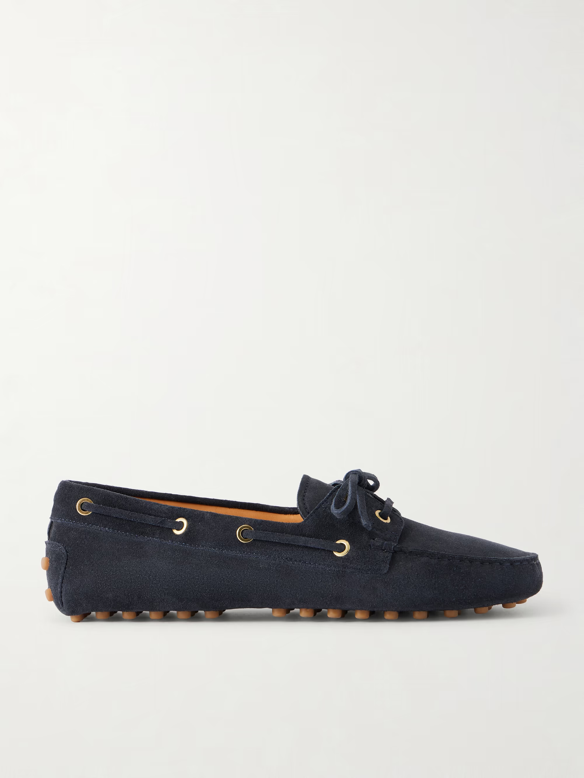 TOD's, Gommino suede boat shoes