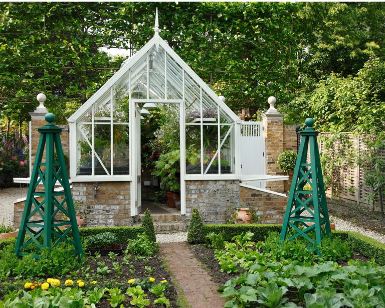 what to plant in may Greenhouse in kitchen garden