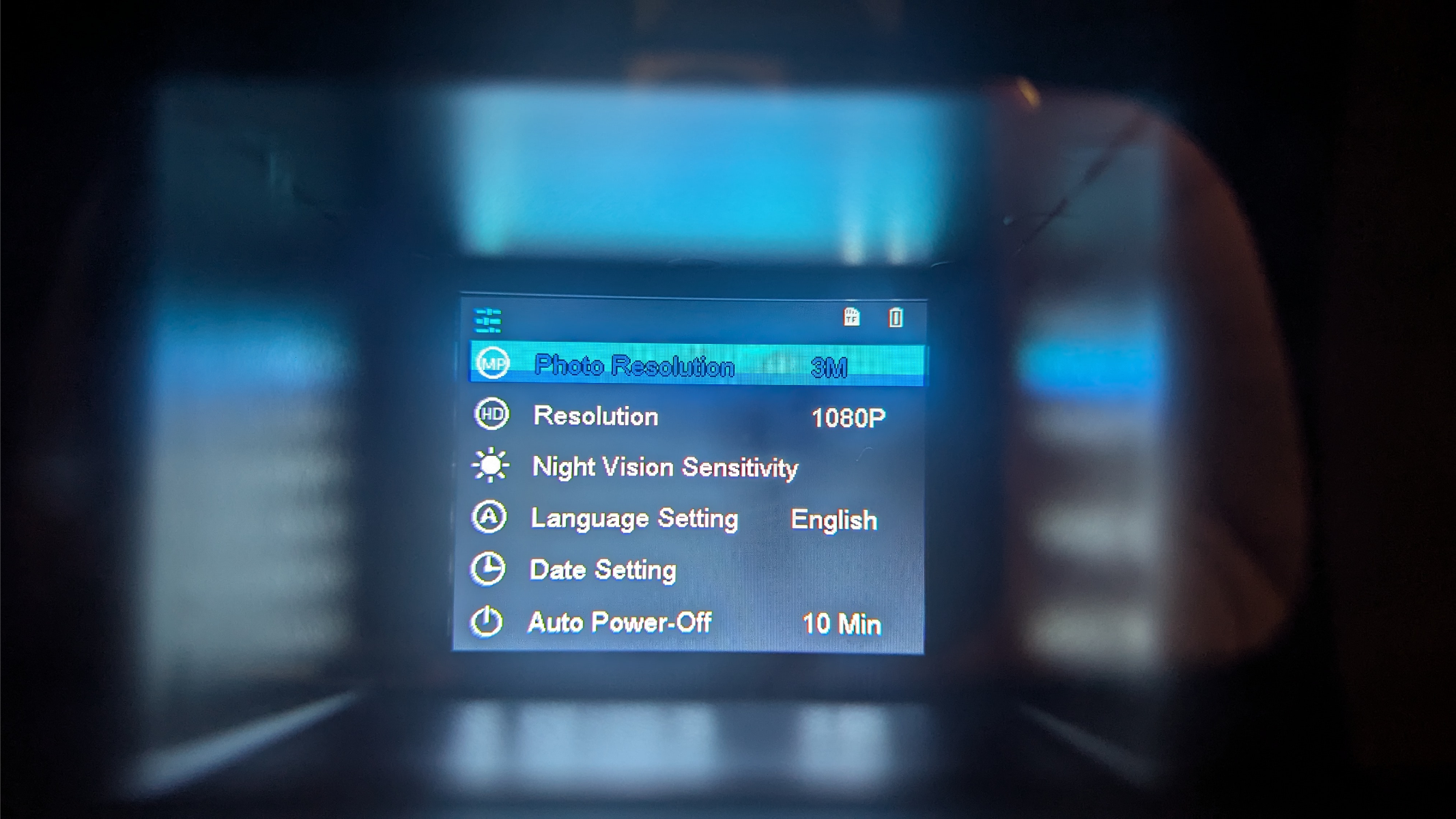 شاشة قائمة مجهر للرؤية الليلية من Sigweis.