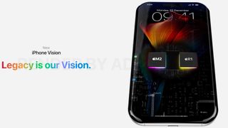 iPhone Vision concept R1 and M2 chips