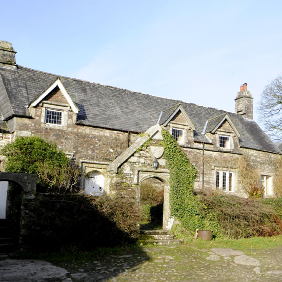 Sampford Manor, an historic Dartmoor mansion won by Sir Francis Drake ...