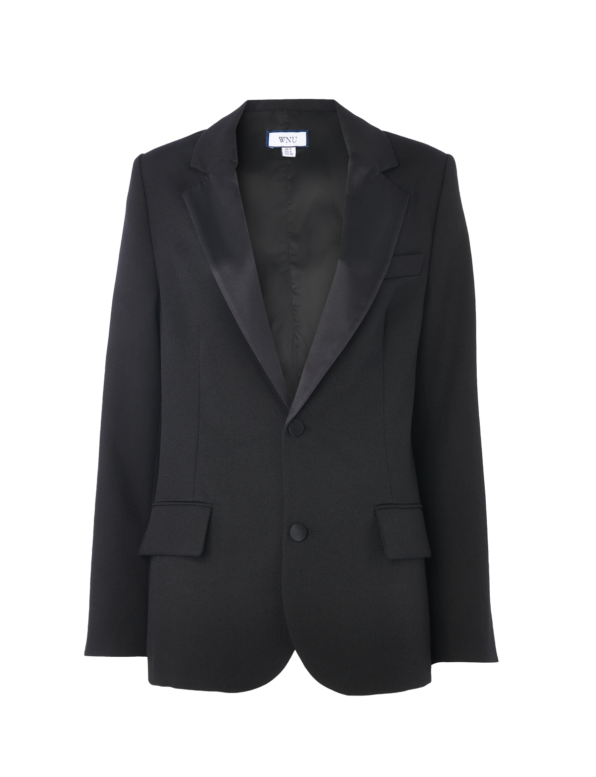 Hutton Tuxedo: Wool, Black