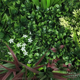 Premium Artificial Green Plant Living Wall Panel from The Range