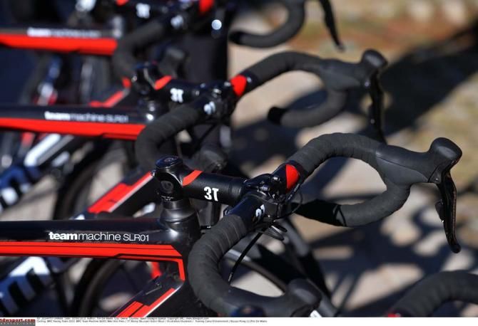 The BMC team is again using 3T bars and stems