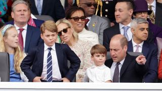 Prince George at the Platinum Jubilee celebrations