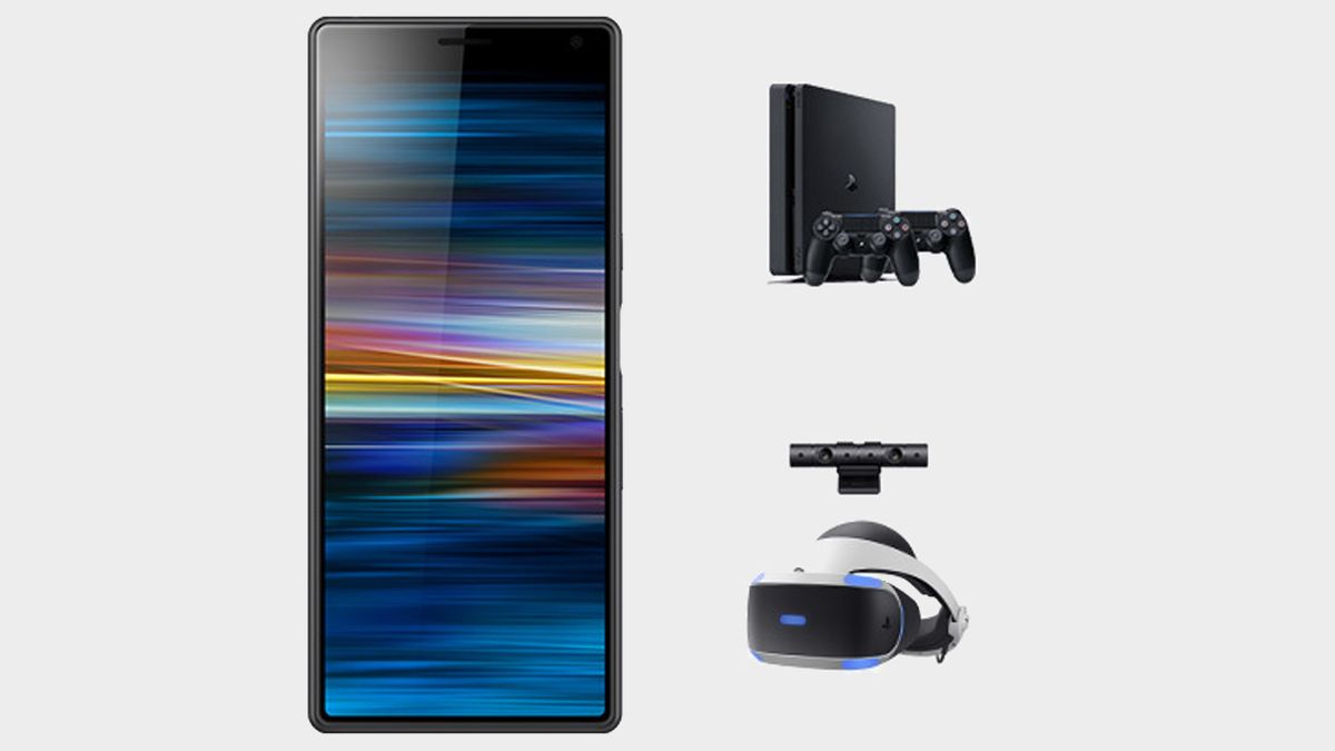 Get a free PS4 bundle or PSVR with this great Xperia 10 mobile deal